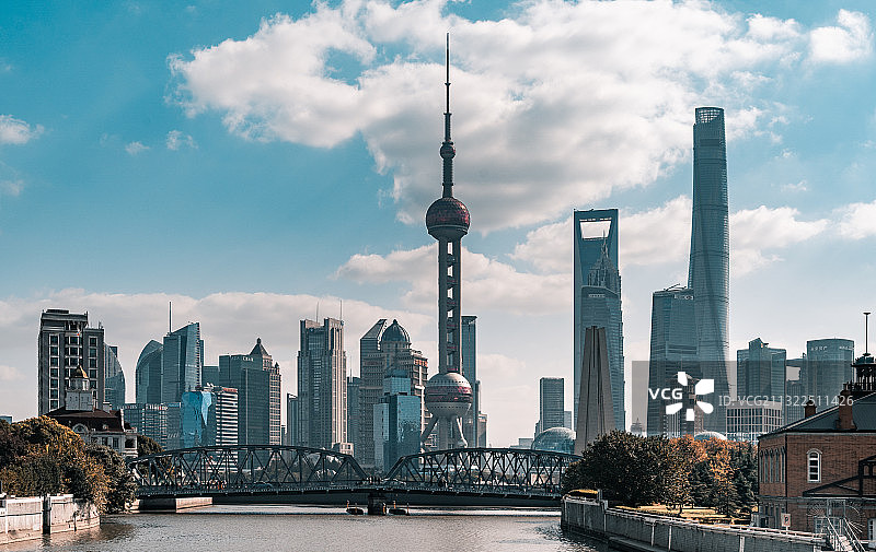上海城市风光图片素材