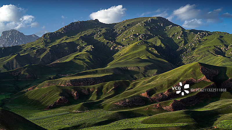 祁连山脉图片素材