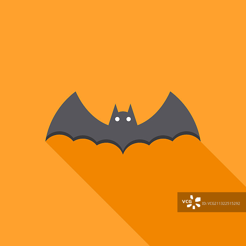 万圣节发光蝙蝠图标图片素材