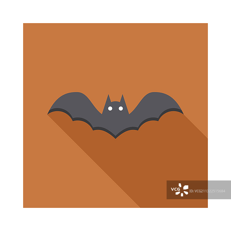 万圣节发光蝙蝠图标图片素材