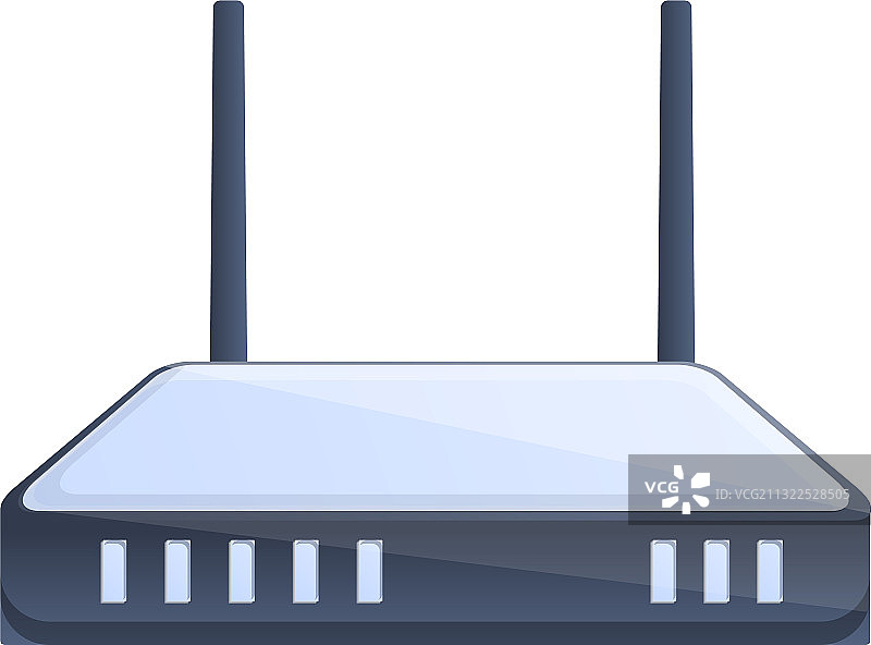 无线网络3G调制解调器卡通图标图片素材