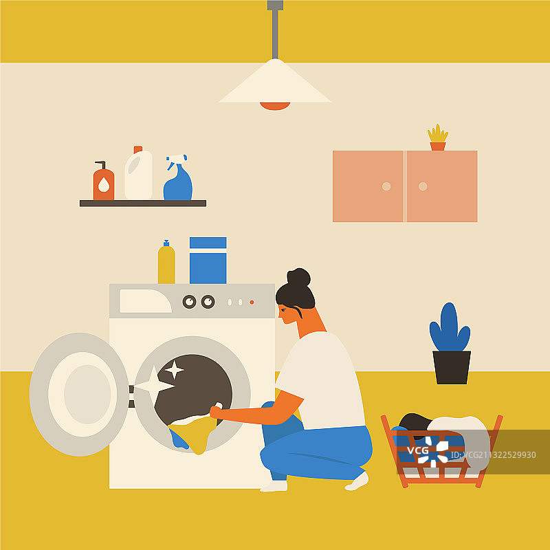 客房服务概念图片素材