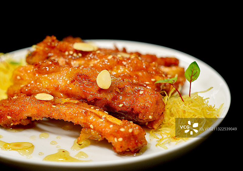 糖醋小排图片素材