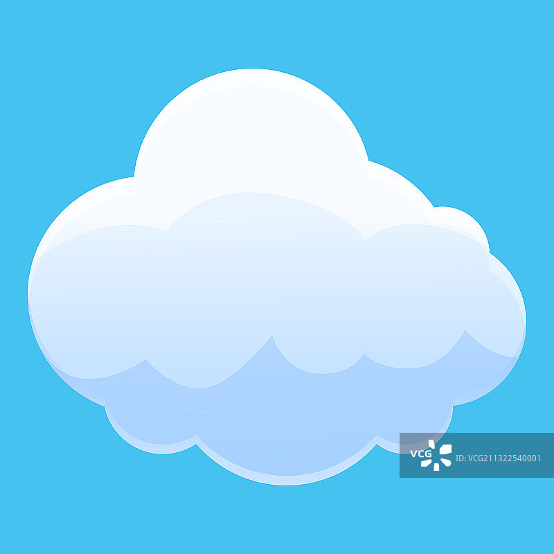 卡通风格风云图标图片素材