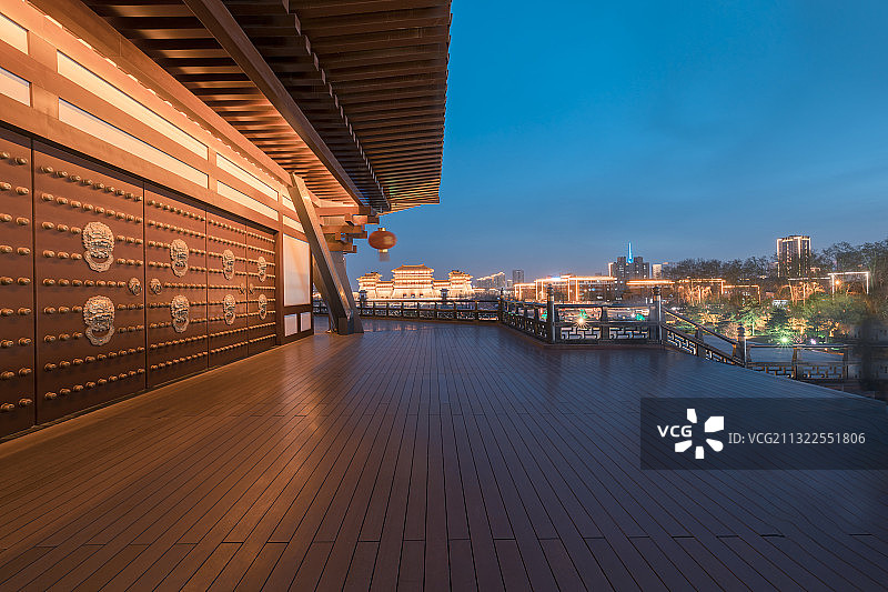 河南省隋唐洛阳城国家遗址公园天堂明堂景区图片素材