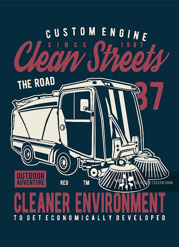 街道清洁工图片素材