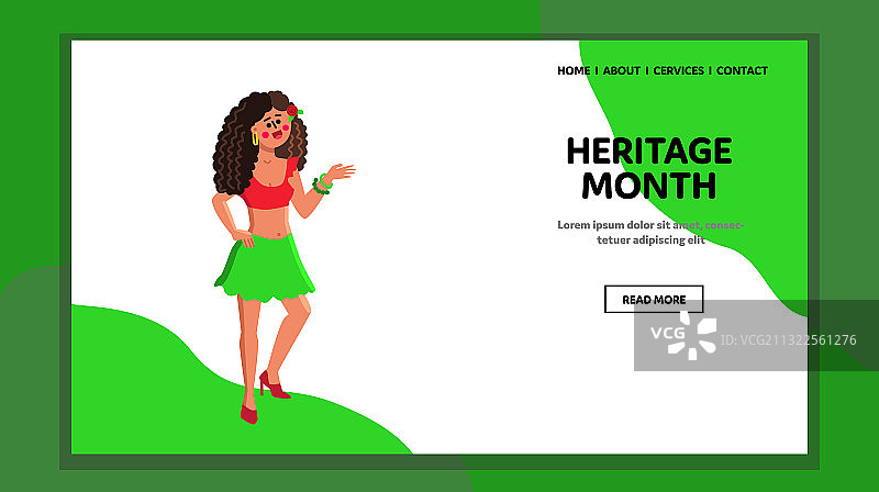 国家西班牙裔文化遗产月图片素材