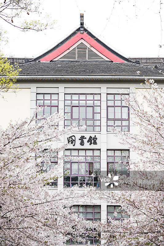 南林大图书馆图片素材