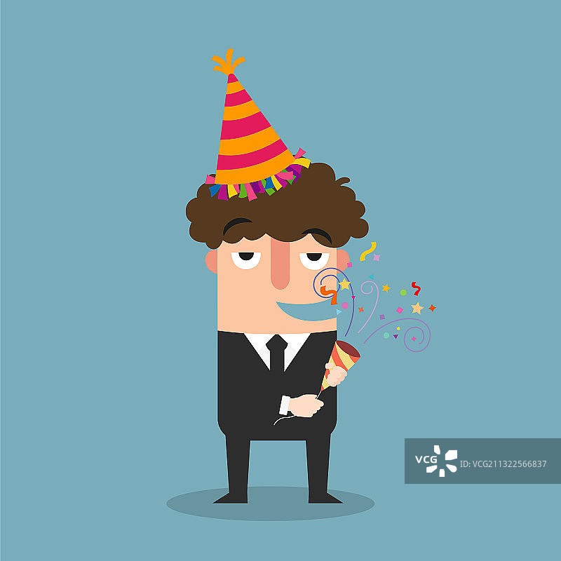 庆祝的商人图片素材