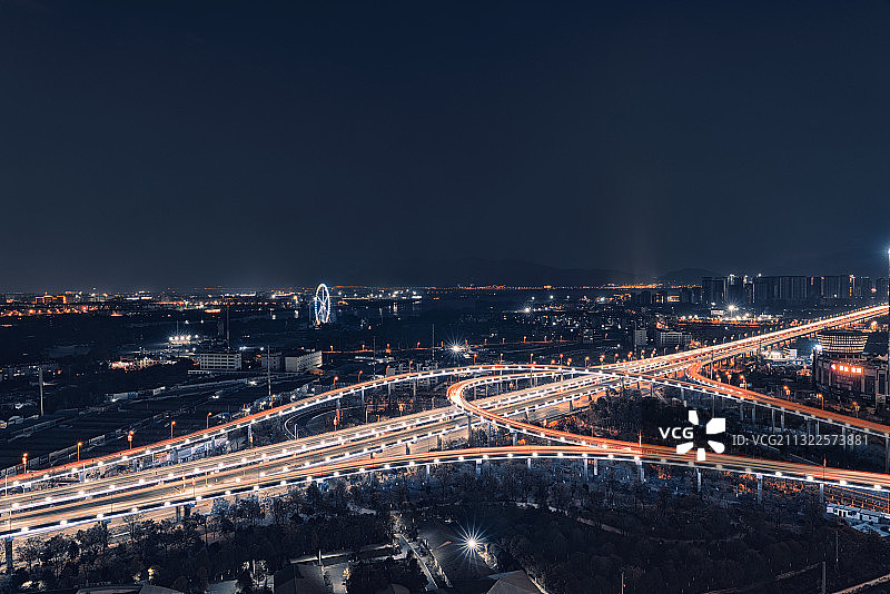 昆明明波立交桥图片素材