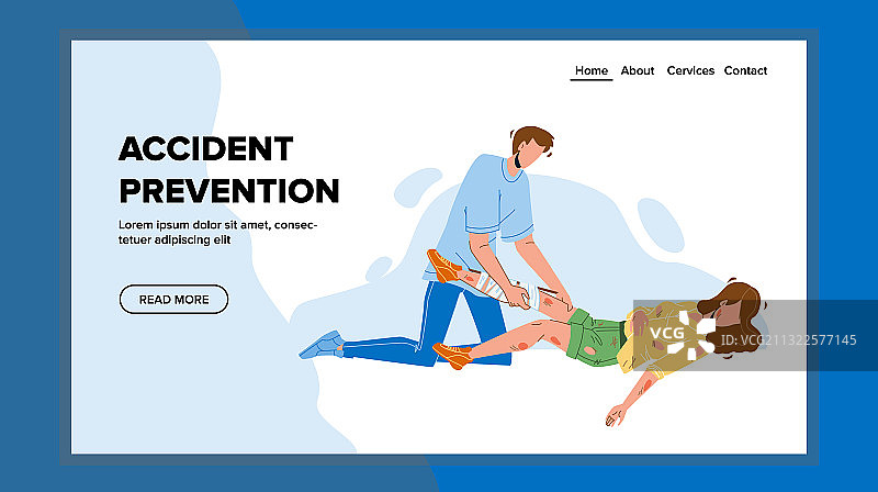 事故预防和急救创伤图片素材