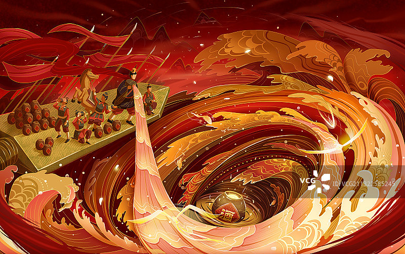 越王勾践绍兴黄酒图片素材