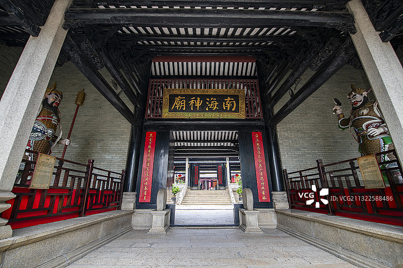广州著名旅游景点南海神庙图片素材