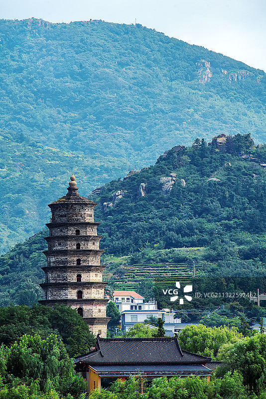 江苏连云港花果山阿育王塔图片素材