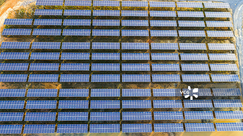 光伏新能源发电基地图片素材