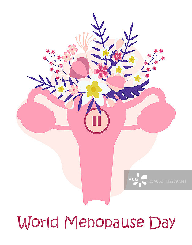 世界更年期日活动概念图片素材