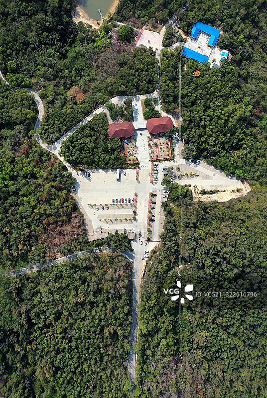 广东省惠州市惠东县港口镇大星山海龟湾航拍图片素材