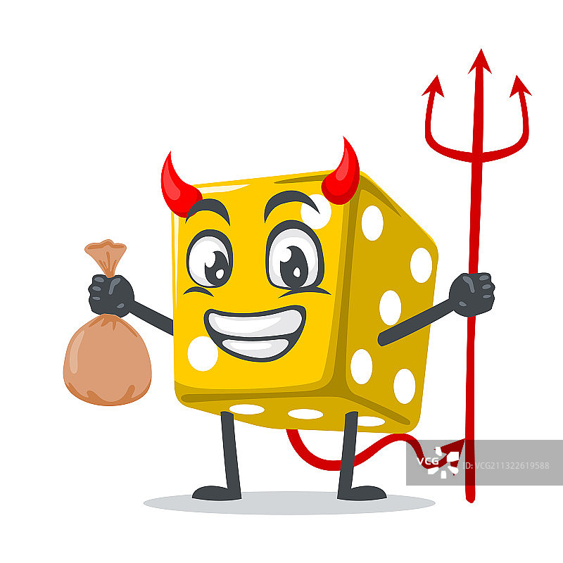 骰子吉祥物或角色图片素材