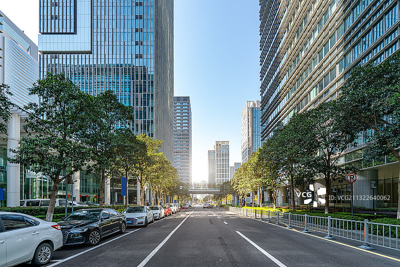 浙江宁波金融区街景图片素材