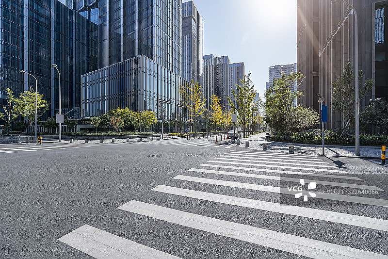 浙江宁波金融区街景图片素材