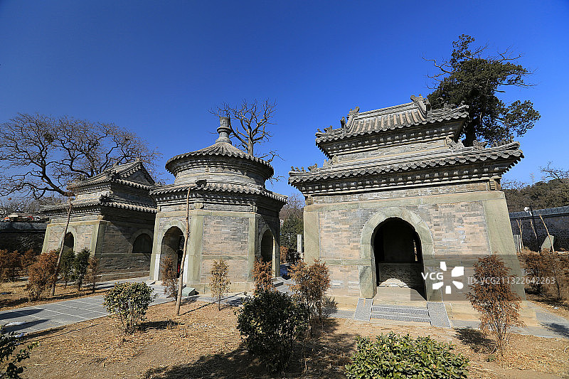 北京田义墓碑亭图片素材