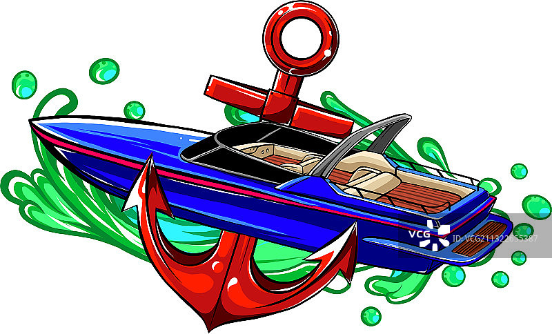 船舶游艇和船只导航图标图片素材