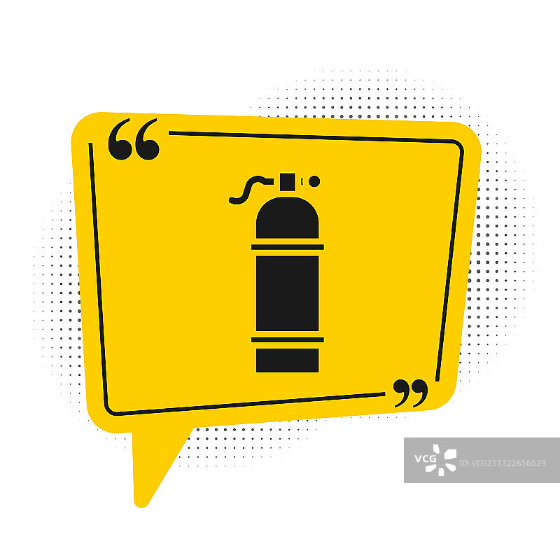 白色背景上的黑色水肺潜水图标图片素材