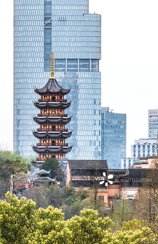 古今相映 ，时代变迁！南京图片素材