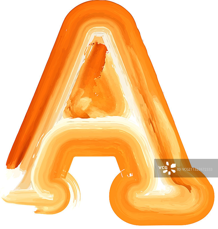 油漆字母A抽象背景图片素材