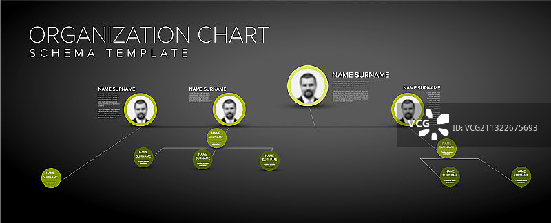 带照片的极简3D层级结构图图片素材