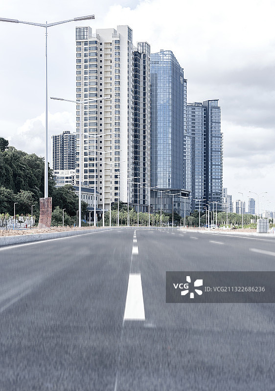 城市交通路面图片素材