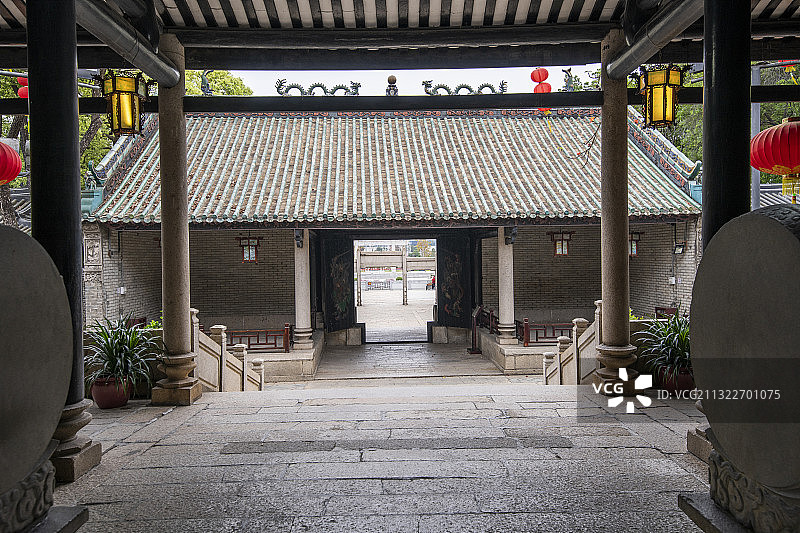 广州南海神庙大门和仪门图片素材
