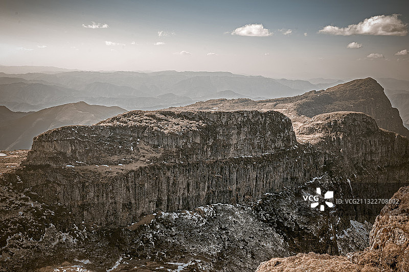 轿子山之轿帘图片素材
