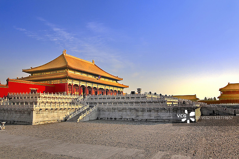 故宫里的太和殿图片素材