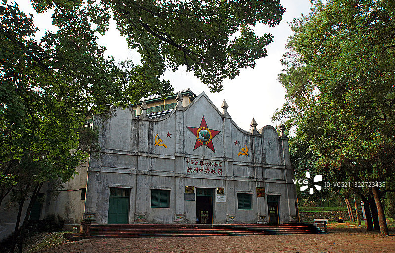 江西瑞金中华苏维埃临时中央政府大礼堂图片素材