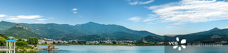 连云港花果山水库图片素材