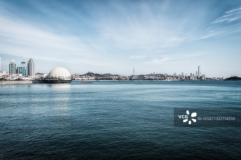 青岛栈桥风景区图片素材