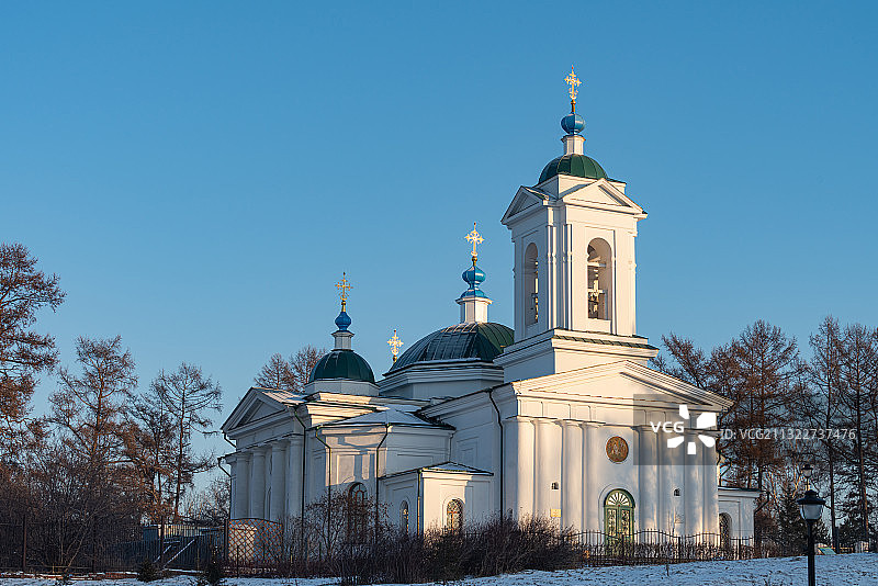 俄罗斯教堂图片素材