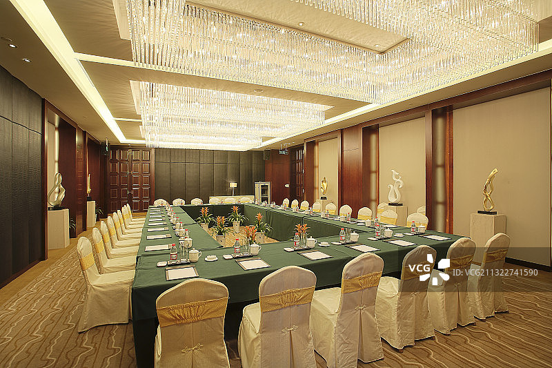 豪华酒店会议室图片素材