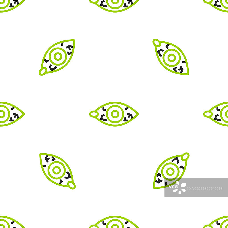 病毒性细菌或引起的线条红眼图片素材