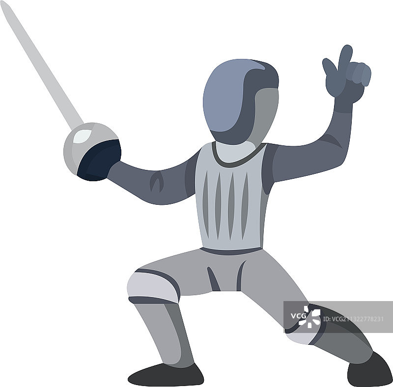 击剑运动员图片素材