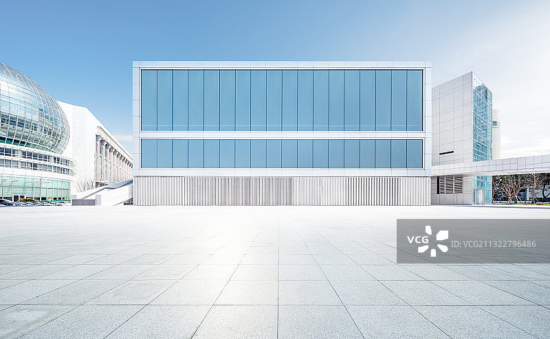 上海城市风光道路平台图片素材