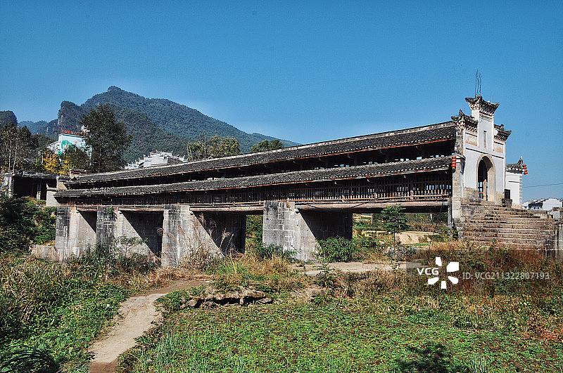 重庆秀山溪口天生桥图片素材