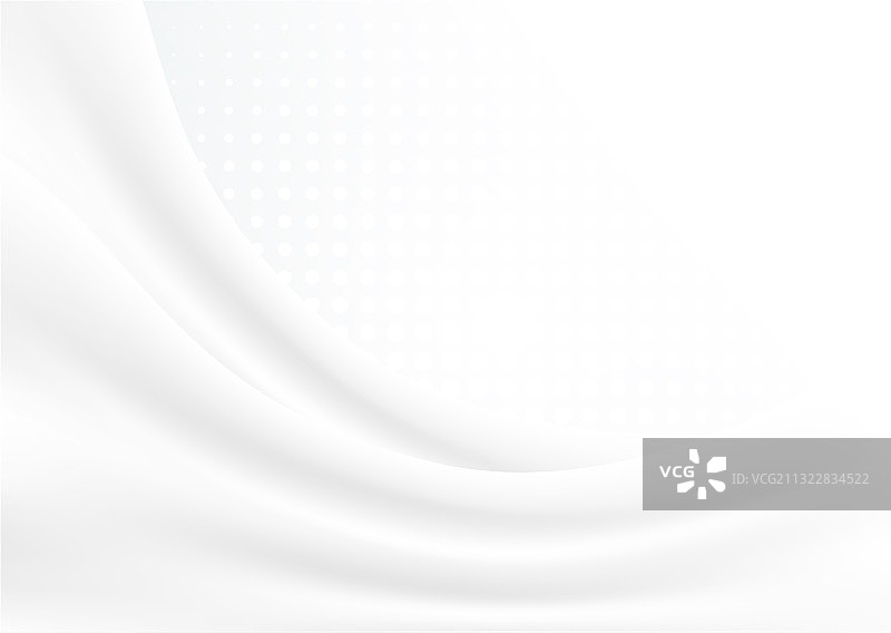 白色波浪背景，似白色摇曳的布图片素材