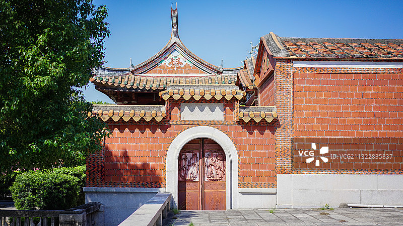 泉州特色建筑：红砖厝图片素材