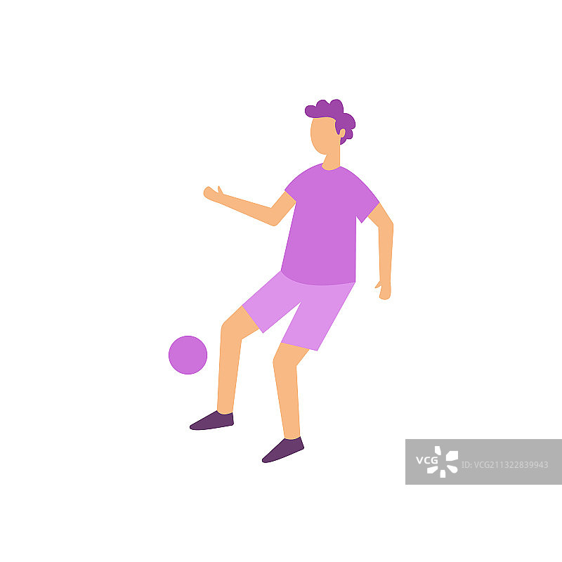 人们在踢足球图片素材