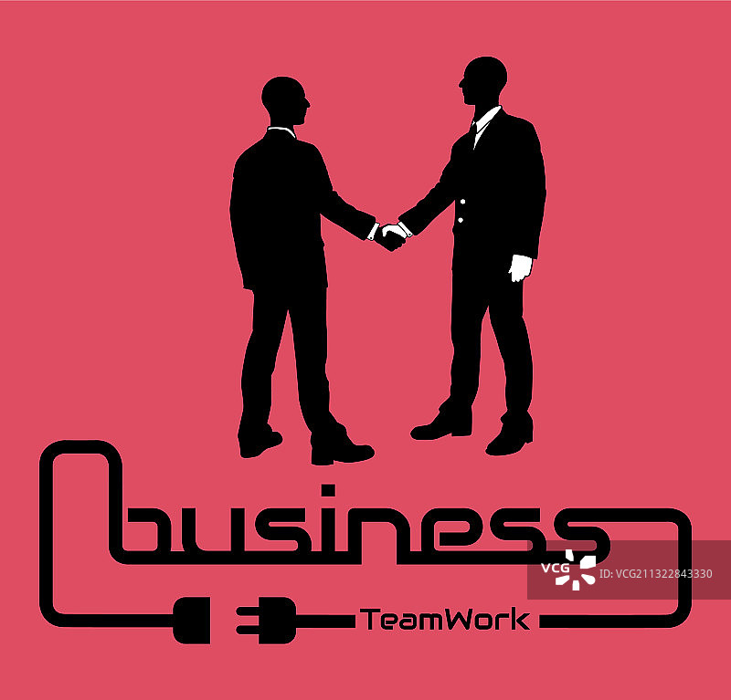 商务团队背景宣传海报设计图片素材