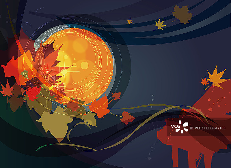 秋日之美图片素材