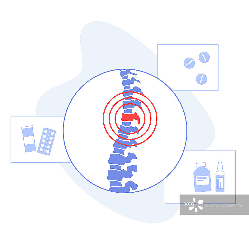 脊椎Logo模板图片素材