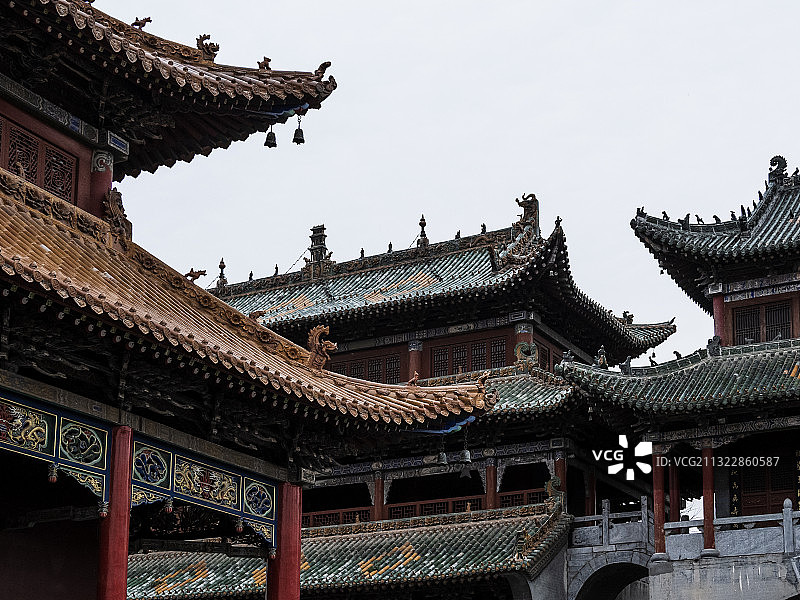 河南省南阳市方城县道教圣地炼真宫图片素材